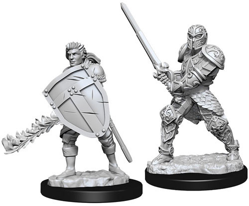 D&D Nolzur's Marvelous Unpainted Minis: W8 Male Human Fighter