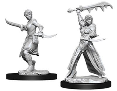 D&D Unpainted Minis Wv10 Female Human Rogue NEW miniatures Dungeons & Dragons 