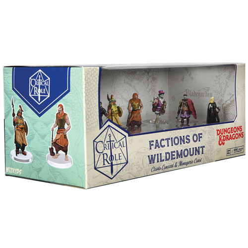Critical Role Painted Figures: Wildemount - Clovis Concord & Menagerie