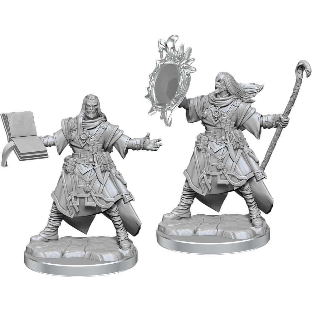 Pathfinder Legendary Cuts: W2 Male Human Wizard (Miniatures Madness Sale)