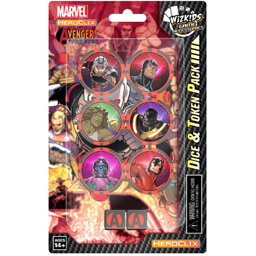 Marvel HeroClix: Avengers Forever - Ant Man Dice & Token Pack