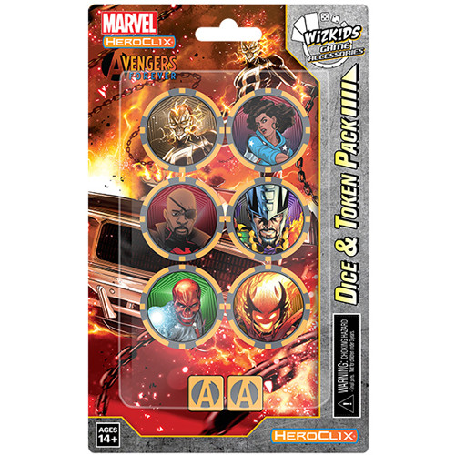 Marvel HeroClix: Avengers Forever - Ghost Rider Dice & Token Pack