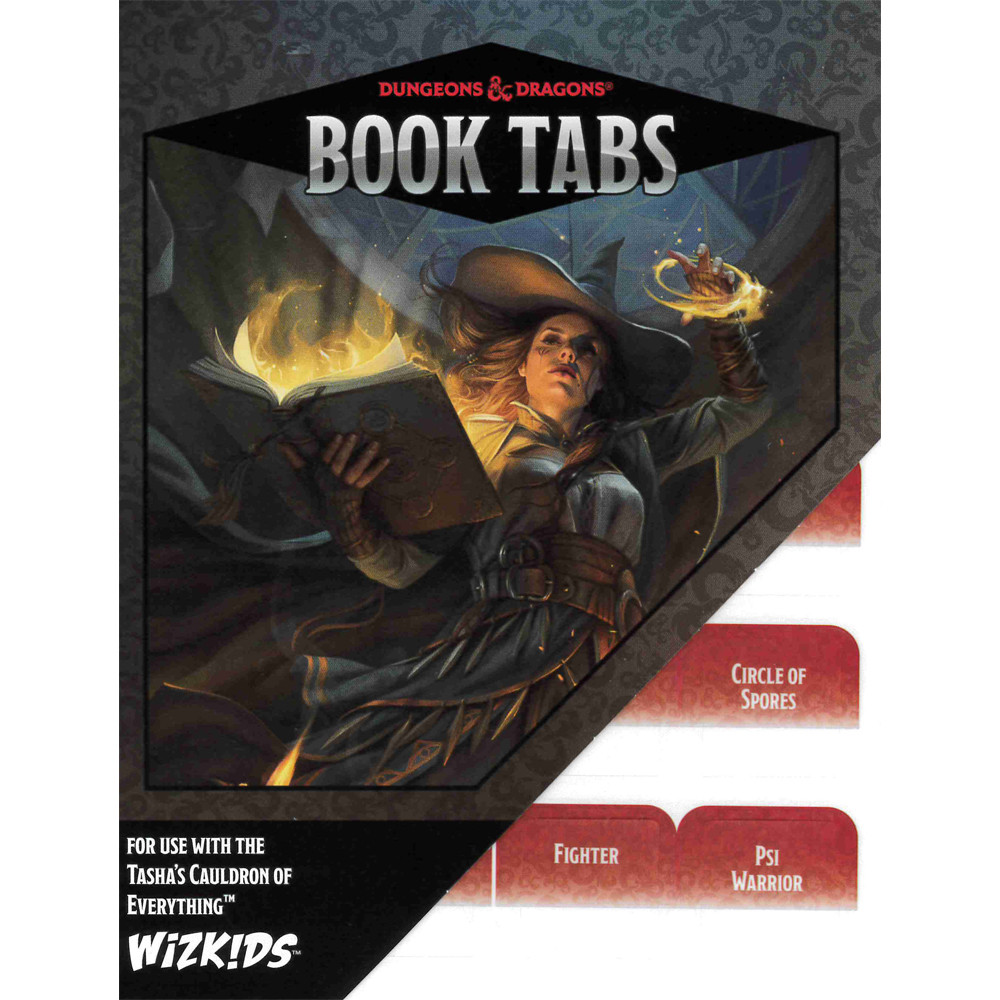 D&D Book Tabs: Tasha's Cauldron of Everything