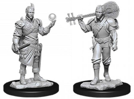 Male Half-Elf Bard Adventurers Nolzur's Marvelous Unpainted Minis 