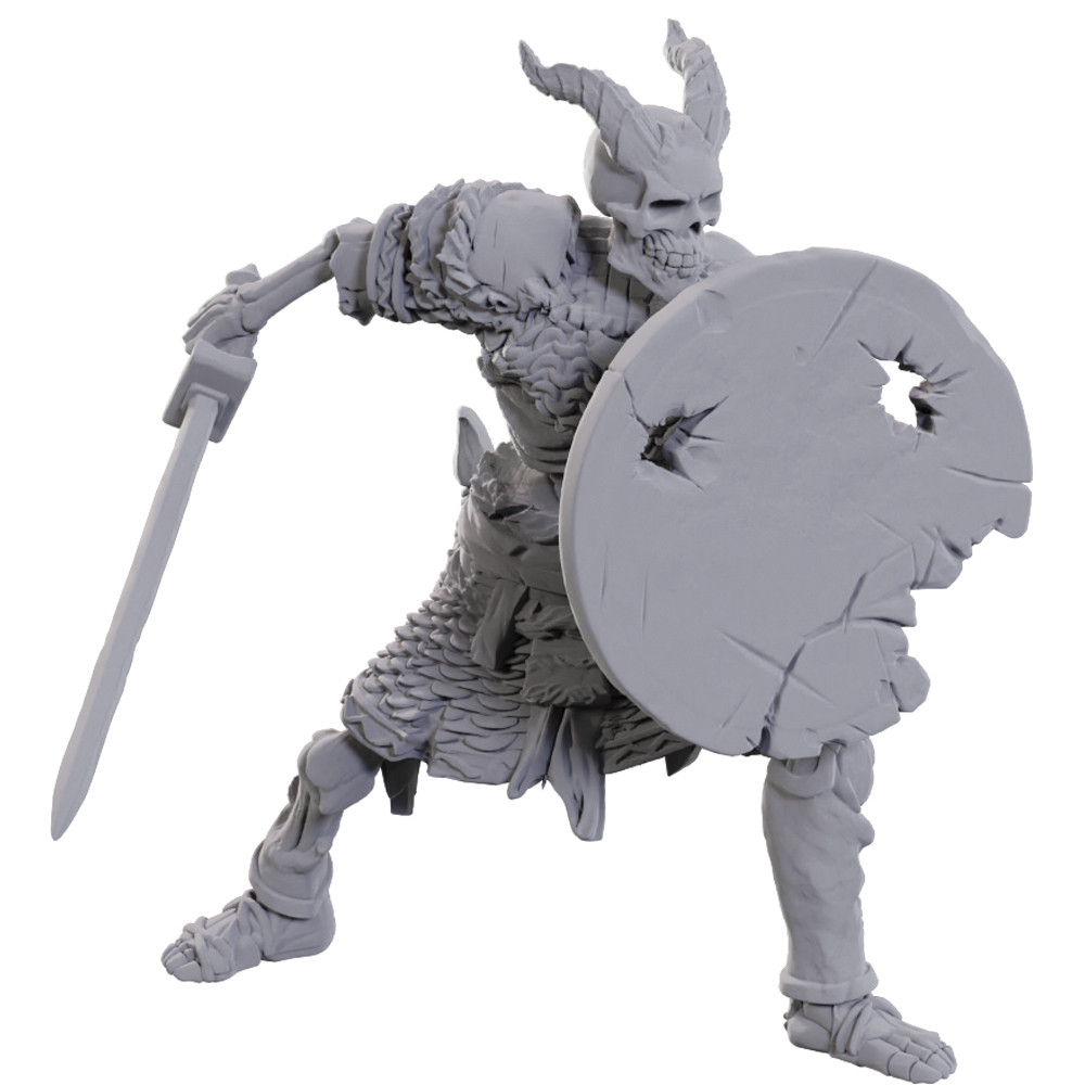 D&D Nolzur's Marvelous Unpainted Minis: W23 Tiefling Skeleton (Preorder)