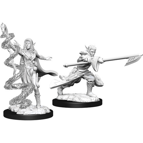 Magic Unpainted Minis: W1 Joraga Warcaller & Joraga Treespeaker