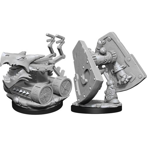 D&D Nolzur's Marvelous Minis: W15 Stone Defender & Oaken Bolter
