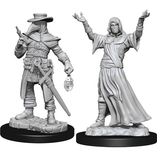 WizKids Deep Cuts Unpainted Miniatures W7 Timber Wolves Game for sale online