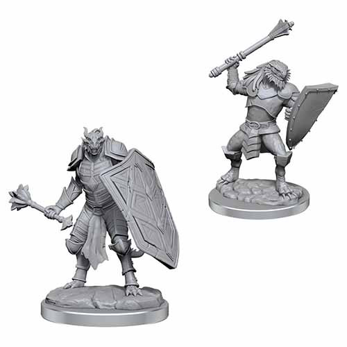 D&D Nolzur's Marvelous Unpainted Minis: W18 Dragonborn Clerics