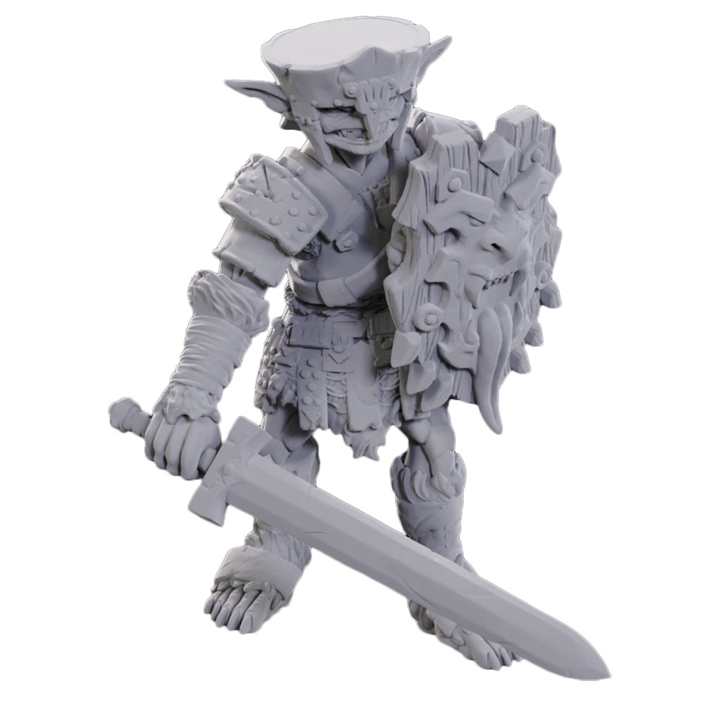 Pathfinder Battles Deep Cuts Unpainted Minis: W24 Hobgoblin Soldier