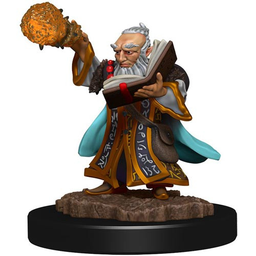 D&D Premium Painted Figure: W5 Male Gnome Wizard | Table ...