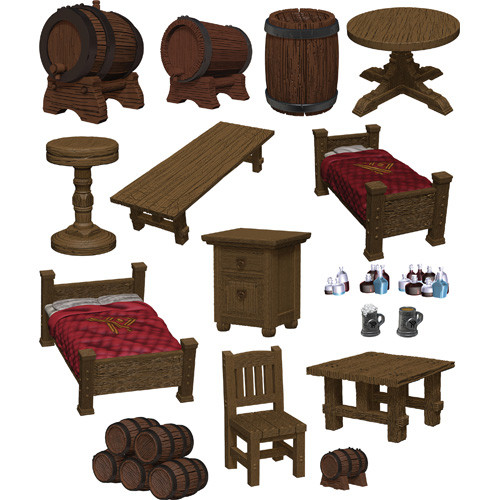 D&D Icons of the Realm: The Yawning Portal Inn - Beds & Bottles