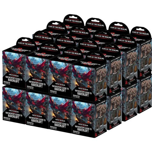 D&D Icons of the Realms Minis: Van Richten's Guide to Ravenloft Case