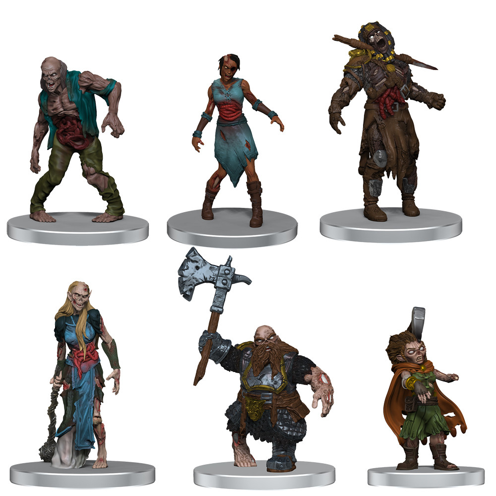 D&D Icons of the Realms: Undead Armies - Zombies | Tabletop Miniatures | Market