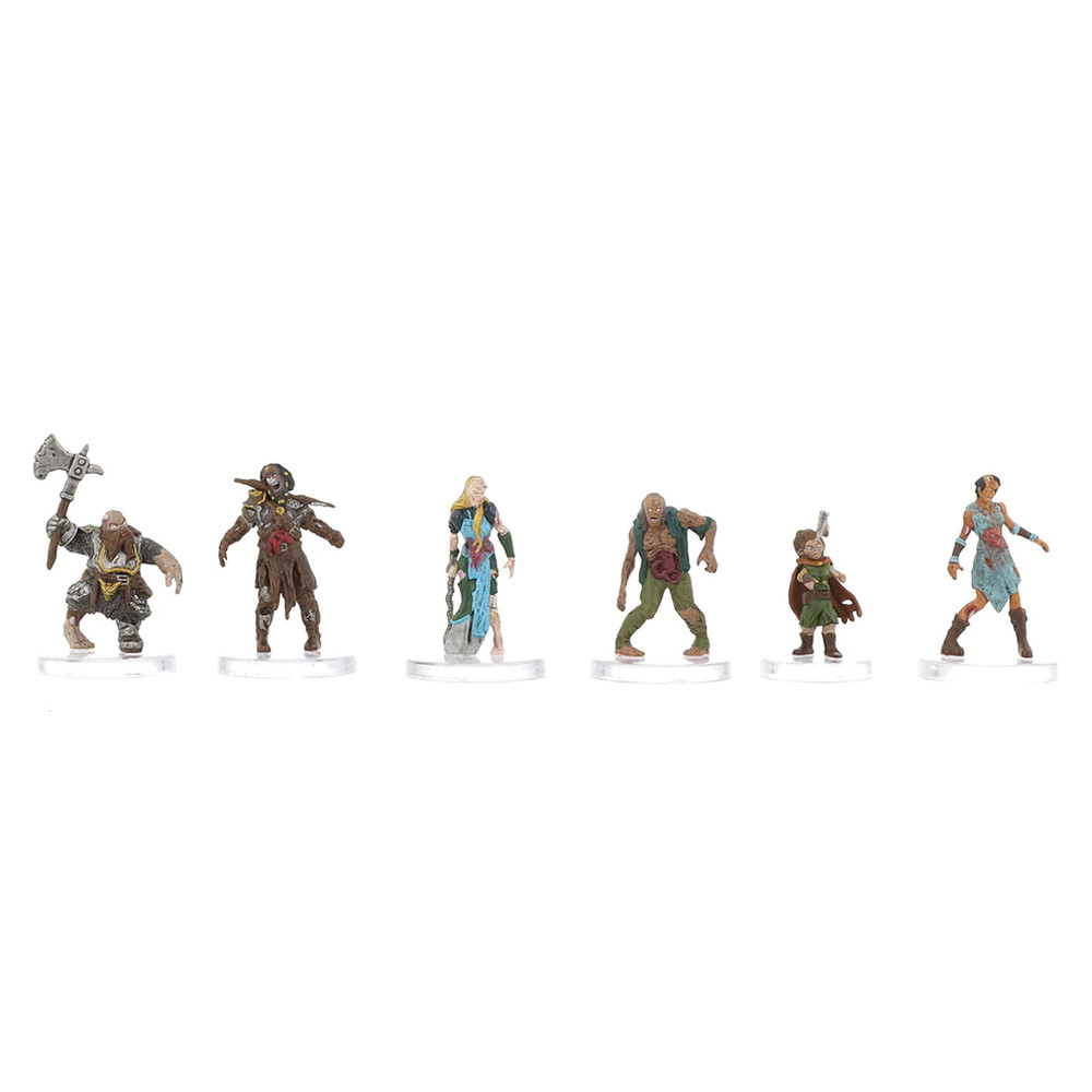 Zombies, Tabletop Wargames Fantasy RPG DnD Undead Zombie Miniature