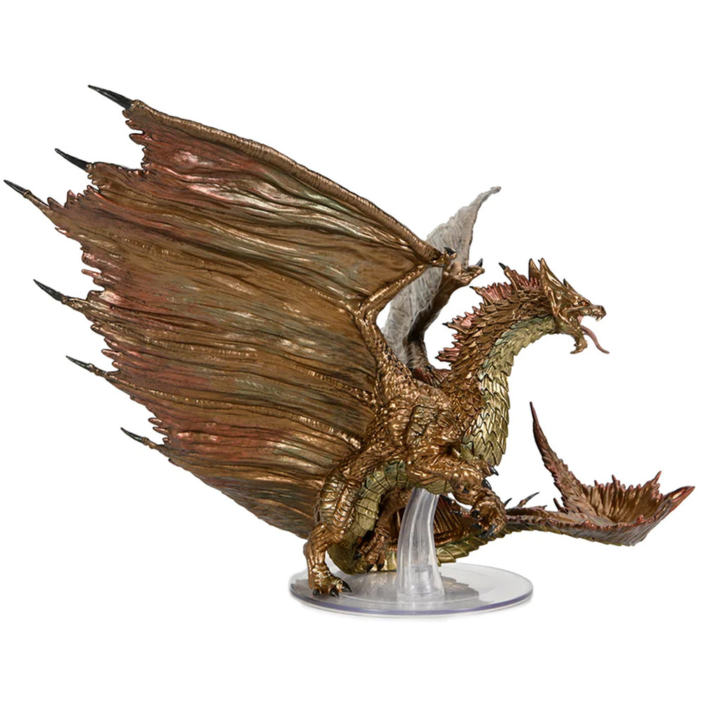 D&D Icons of the Realms: Adult Brass Dragon, Tabletop Miniatures