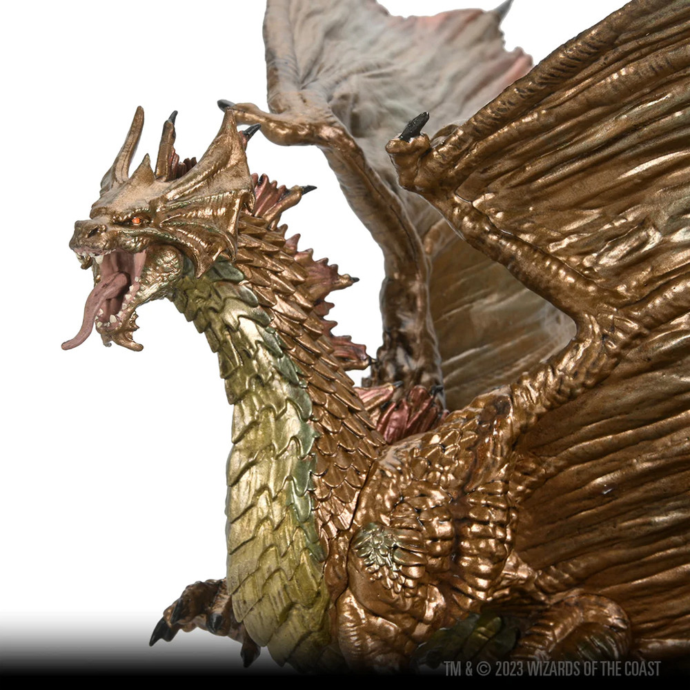 D&D Icons of the Realms: Adult Brass Dragon, Tabletop Miniatures