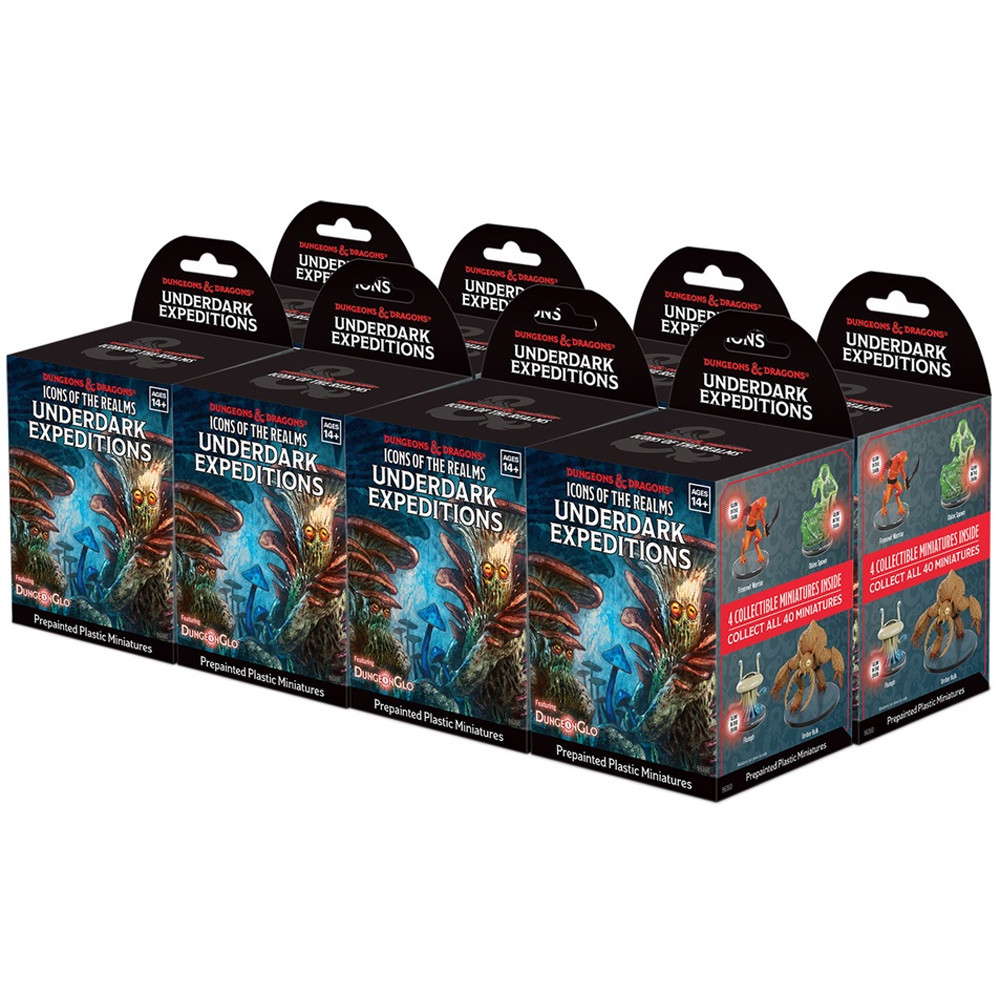 D&D Icons of the Realms: Underdark Expeditions - Booster Brick (8)