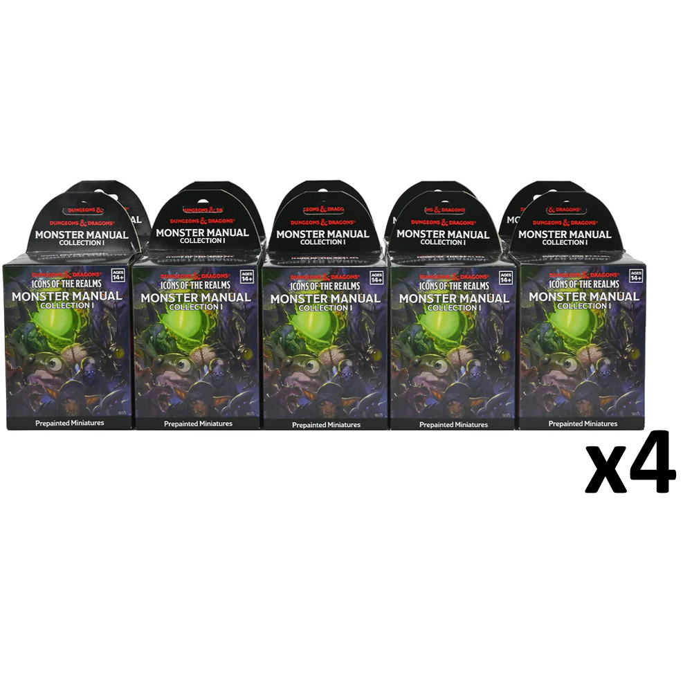 D&D Icons of the Realms: Monster Manual Collection 1 - Booster Case