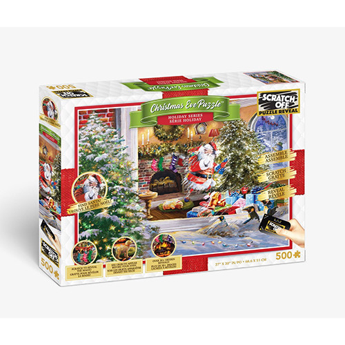 Scratch Off Puzzle: The Eve Before Christmas