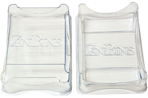 Zen Bins: Quick Draw Card Holder - Standard (Clear)