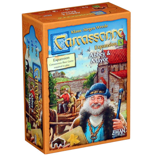 Carcassonne: Expansion 5 - Abbey & Mayor (New Edition)