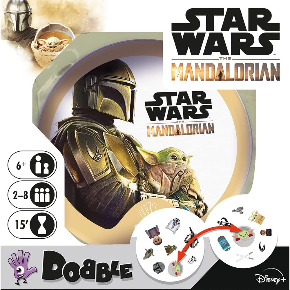 Dobble: Star Wars Mandalorian (Spanish/Portuguese Edition)