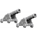 WizKids Deep Cuts Unpainted Minis: W9 Cannons