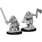 Pathfinder Deep Cuts Unpainted Miniatures W8 Dwarf Female Barbarian for sale online 