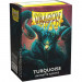 Dragon Shield Sleeves: Matte Dual - Turquoise (100)