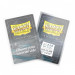 Dragon Shield Board Game Sleeves: American Standard - Clear Non-Glare
