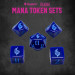 MtG Blue Mana Token Set