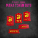 MtG Red Mana Token Set