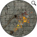 Battle Systems Gaming Mat: Dungeon (2x2)