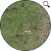 Battle Systems Gaming Mat: Grassy Fields - Grid (2x2)