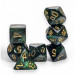Mega-Hedrals Set: Scarab - Jade/Gold (7)