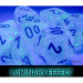 Mega-Hedrals Set: Borealis Luminary - Icicle/Light Blue (7)