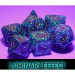 Mega-Hedrals Set: Borealis Luminary - Royal Purple/Gold (7)