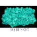 Chessex Polyhedral Dice Set: Luminary Sky/Silver (7)