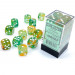 Chessex 16mm Dice Block: Nebula Luminary - Spring w/White (12)