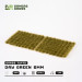 Gamers Grass Tufts: Dry Green - Small 6mm