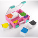 Game Castle: Pink/White/Teal