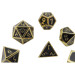 Grim Hollow: Metallic Dice (7) (D&D 5E Compatible)