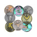 Hymgho Premium Dice Set: Class Coins (12)