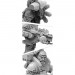 Starfinder Masterclass Miniatures: Dwarf Soldier