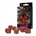 Dragons Dice Set: Red & Gold (7)