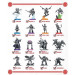 Unmatched Adventures: TMNT Extra Toppings Miniature Pack