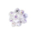 Dragon Eye Dice: Legendary Round Cut - White (9)