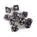 Dragon Eye Dice: Legendary Round Cut - Black (9)