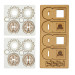 Bolt Action: MDF Unit Pin Markers - Germany